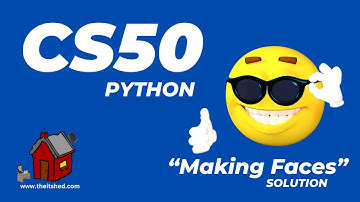CS50 Making Faces solution - Python Programming