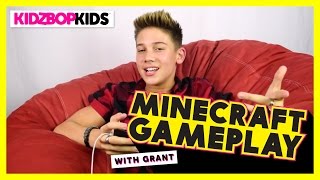 Minecraft Gameplay Video By Grant From The Kidz Bop Kids (Featuring 'Uma Thurman' From Kidz Bop 30)