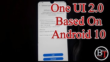 One UI 2.0 Upgrade With Android 10  [ Android 10 Update ]