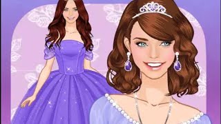 Purple 💜 Princess 👸 Dressup  Game#purpledress screenshot 4