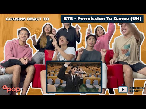 Cousins React To Bts - Permission To Dance Performed At The United Nations General Assembly