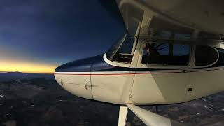 Flying through Total Solar Eclipse in a Cessna