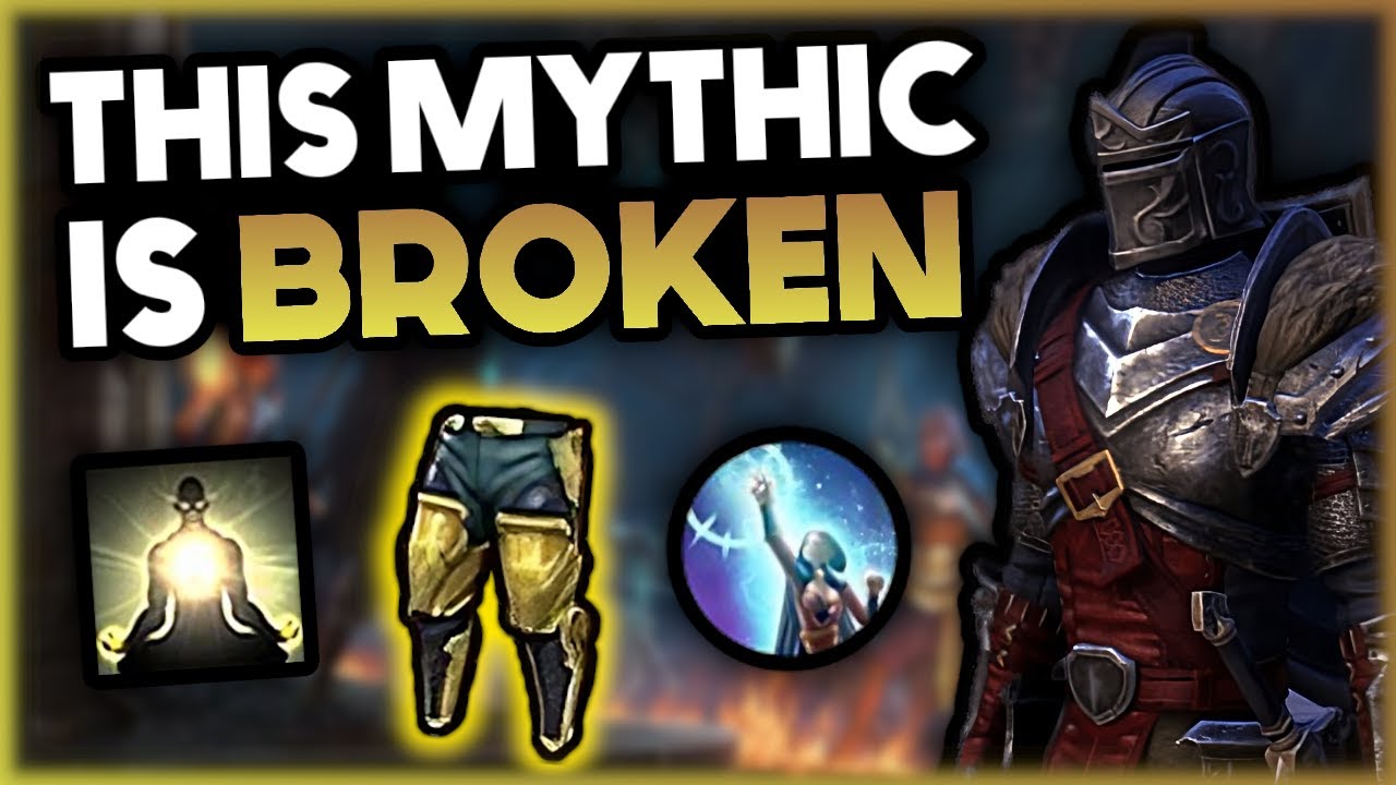 This New Tanking Mythic is Broken - Esoteric Environment Greaves
