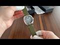 Geckota Pioneer Automatic Watch Brushed Green Dial 42mm / Micro Brand