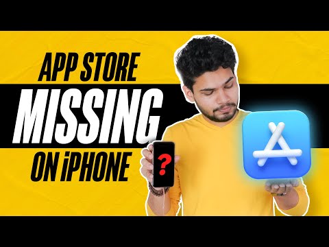 App Store Missing