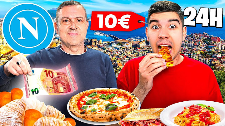 🍕🍝 COSA MANGI con SOLO 10€ a NAPOLI per 24 ORE!! Troppo difficile...