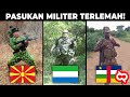 Tentara Cupu dan Gak Punya Tank! 10 Negara dengan Militer Terlemah di Dunia