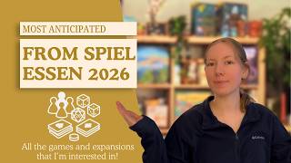 MOST ANTICIPATED GAMES FROM SPIEL ESSEN 2026 | Games and Expansions I'm interested in! screenshot 4