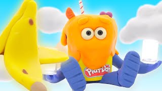 Play Doh Videos | Food Smoothie Messy Surprise | Play-Doh Show