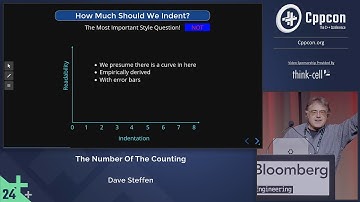 Lightning Talk: How Far Should You Indent Your Code? - The Number Of The Counting - Dave Steffen