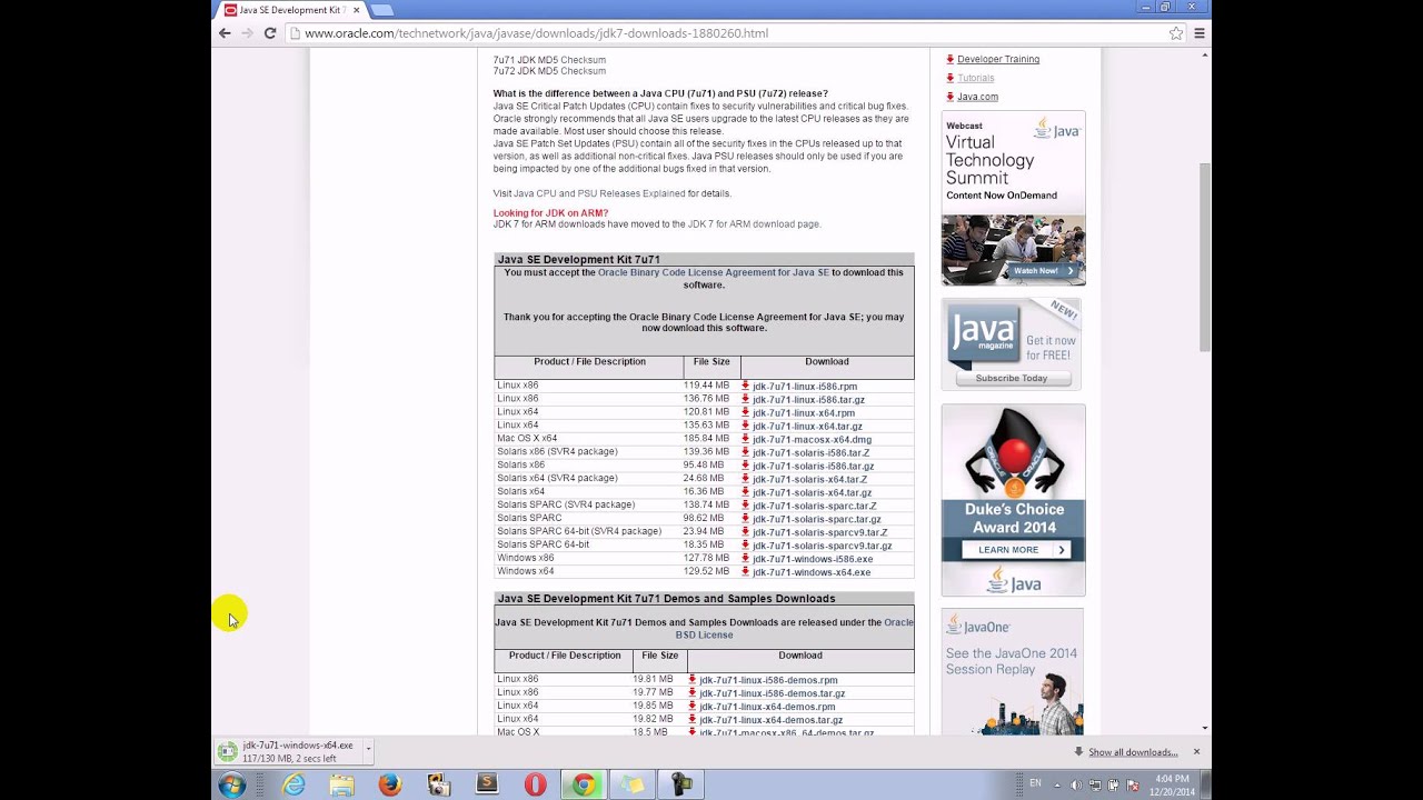 Installing the Java Development Kit - (2 of 83) - Java EE Video Course
