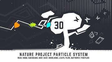 Unity 2018.03 Nature Project - Environmental Particle Effects
