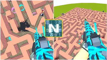 Nextbots Sandbox in Backrooms Shooter Gameplay 465, Sandbox Android Games  ios Walkthrough Simulator