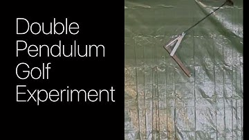 Double Pendulum Golf Experiment: a mechanical release point study of the golf swing