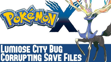 Pokemon X & Y News - Game Breaking Bug In Lumiose City Corrupting Save Files - How To Avoid