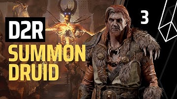 DIABLO 2 RESURRECTED Gameplay Walkthrough Act 3 Druid - No Commentary
