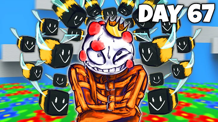 I Spent 100 Days in Bee Swarm Simulator