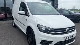 VW Caddy 2.0TDI C20 Trendline 2019 69-plate White 2019 69-plate