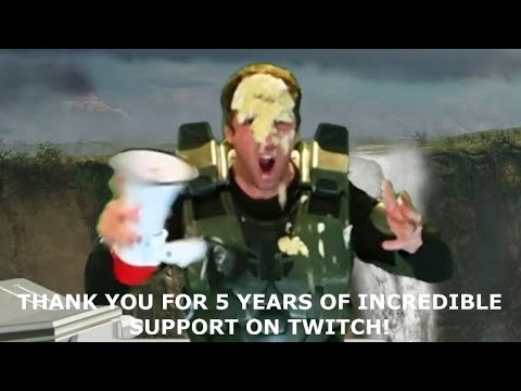 I've Streamed 5 Years on Twitch?! INSANE CAKE SMASH! Top 1% with SPARTAN ARMY!