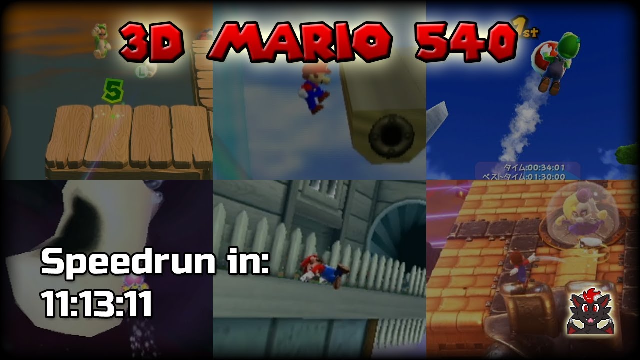 3D Mario 540 in 