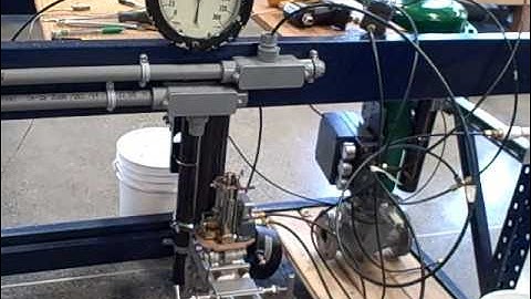 Level measurement lab (pneumatic) -- calibration check