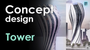Architecture concept high-rise building | Lumion exterior animation