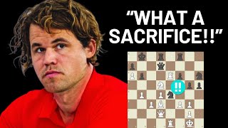Carlsen and Firouzja Playing Chess Worthy Of The Gods
