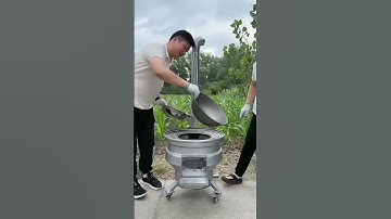 Bếp củi đa năng, bếp đun củi thông minh kèm 5 món phụ kiện