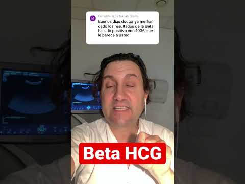 Beta HCG de 1036 ¿es normal?