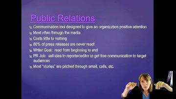 Chapter 12 Public Relations Part 2