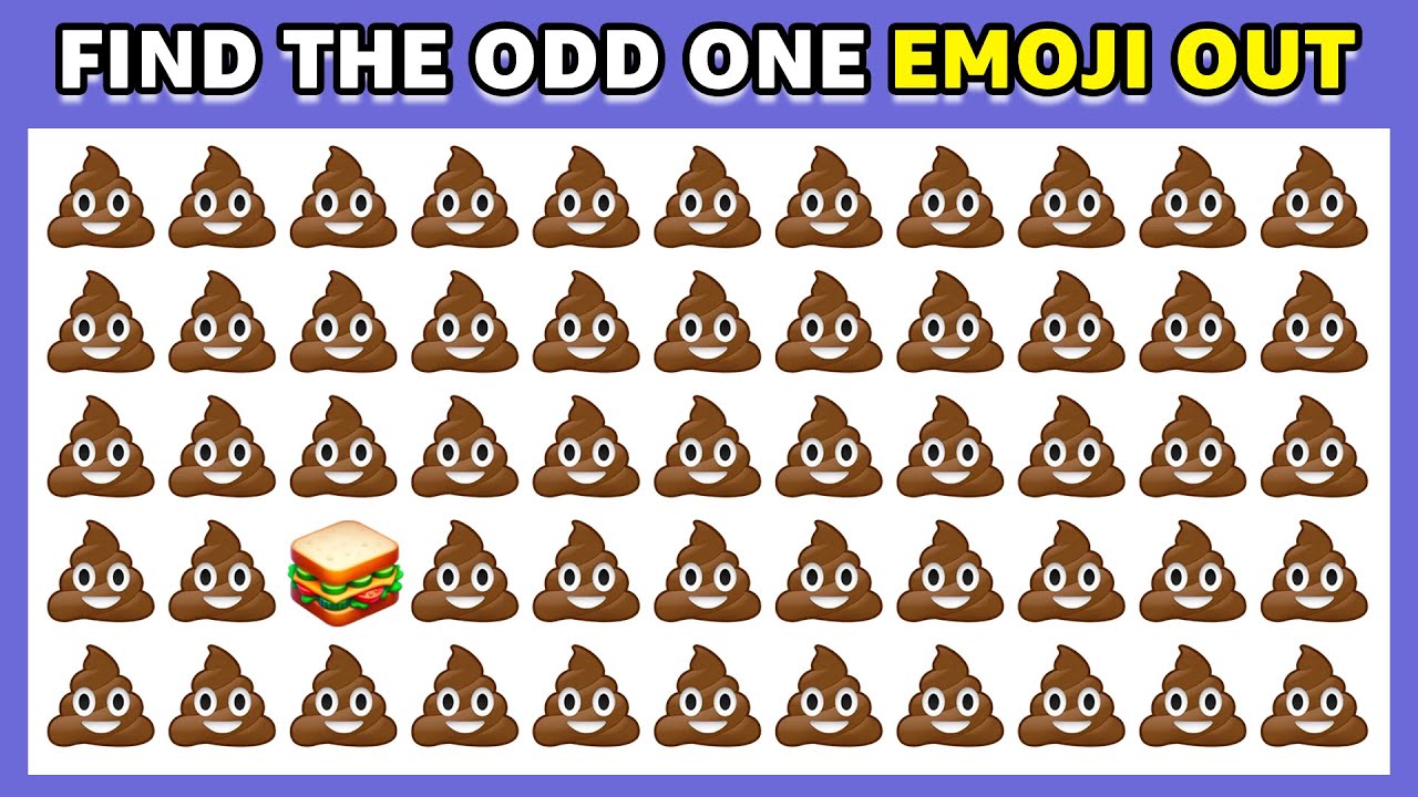 Find the ODD One Out 🔠 ️ | Find The ODD Number And Letter Edition ...
