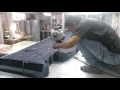 Jeans cutting table