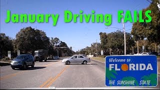 January Fails - How Not to Drive Compilation