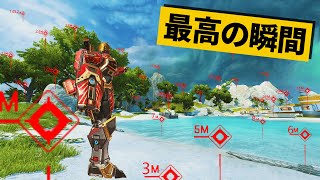 【最高の瞬間30選】プレデターの敵報告ピンで画面が埋まる瞬間ｗｗｗ神業面白プレイ最高の瞬間！【APEX/エーペックス】