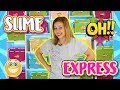 SLIME EXPRESS | SLIME CHALLENGE | Juegos con Slime | Como se Hace