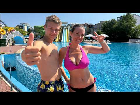 Water Park in Bulgaria 🌞 Tima and Emma are on VACATION