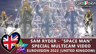 Sam Ryder - "SPACE MAN" - Special Multicam video - Eurovision Song Contest 2022 (🇬🇧United Kingdom)