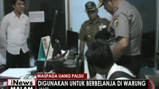 Pelajar Smk Menggunakan Uang Palsu, Untuk Berbelanja - iNews Malam 10/05