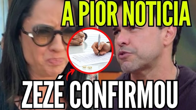 A PIOR NOTÍCIA CHEGOU AGORA! Graciele Enfrenta Humilhação Após Decisão  Surpreendente de Zezé! - YouTube