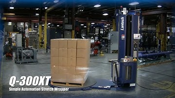 Lantech Q-300-XT Semi-automatic stretch wrapping