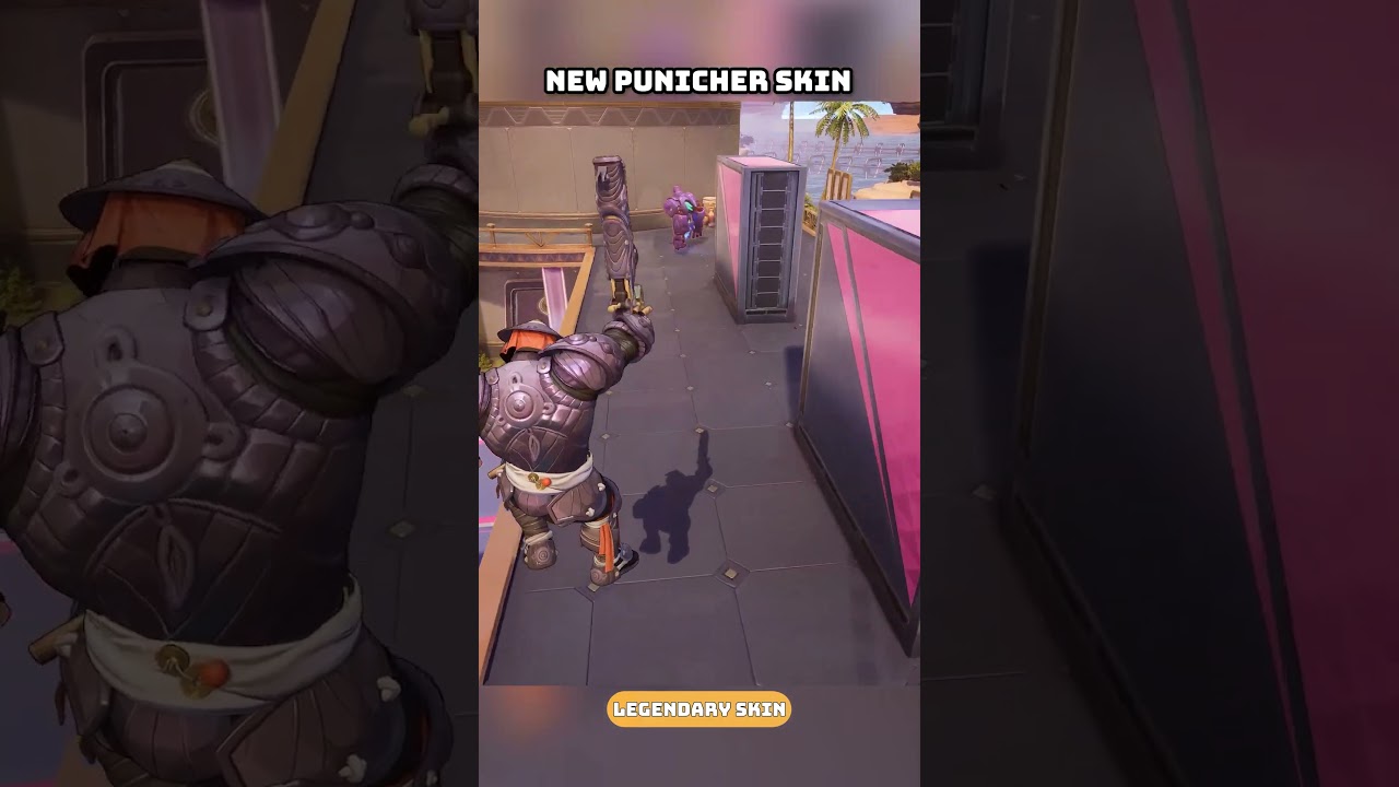 Ingame Look for  Punisher’s Dangan Ronin skin - Marvel Rivals