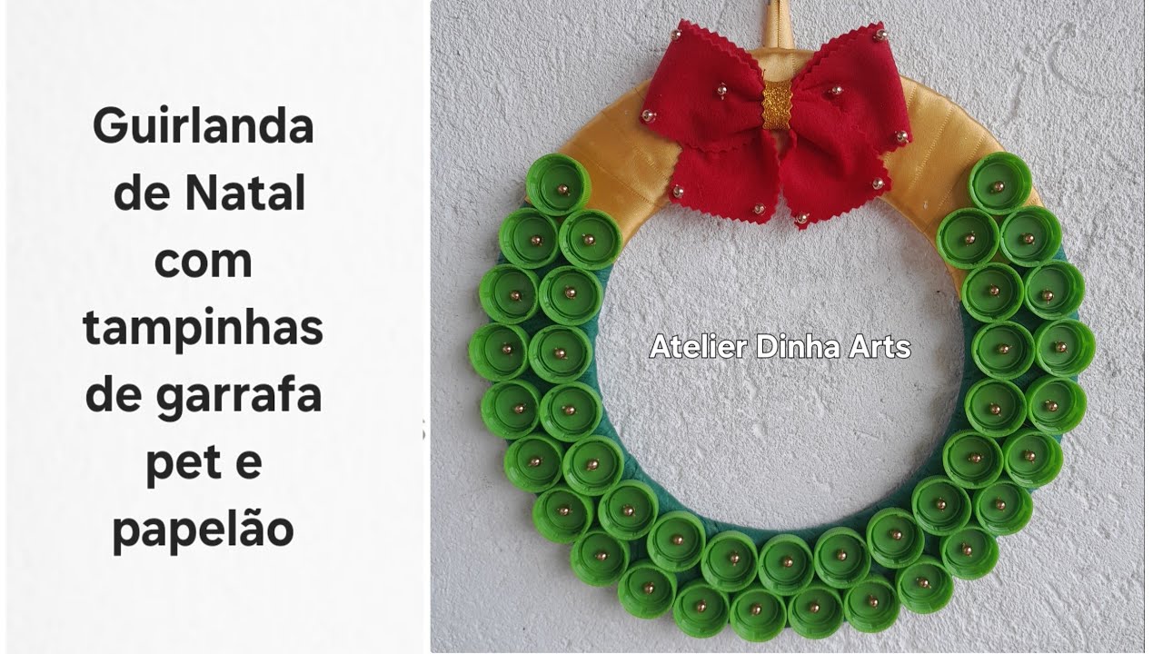 guirlanda-de-natal-com-tampinhas-de-garrafa-pet-e-papel-o-f-cil-e