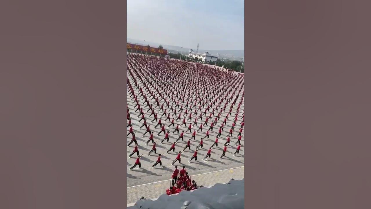 Biggest Shaolin Academy School in DengFeng City | 36000 Students Biggest Shaolin Academy School in DengFeng City | 36000 Students