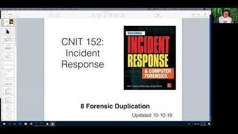 CNIT 152: 8 Forensic Duplication