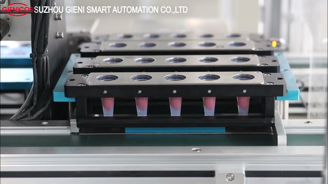 Lipstick making machine 5 nozzles onebody silicone lipstick molding machine YouTube