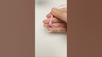 How to Tie the Knot  Quick Macrame Tutorial #shortstutorial #knot #diy#handmade #macrame