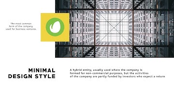 Minimal Corporate Slideshow in After Effect | After Effects Tutorial | makeadream