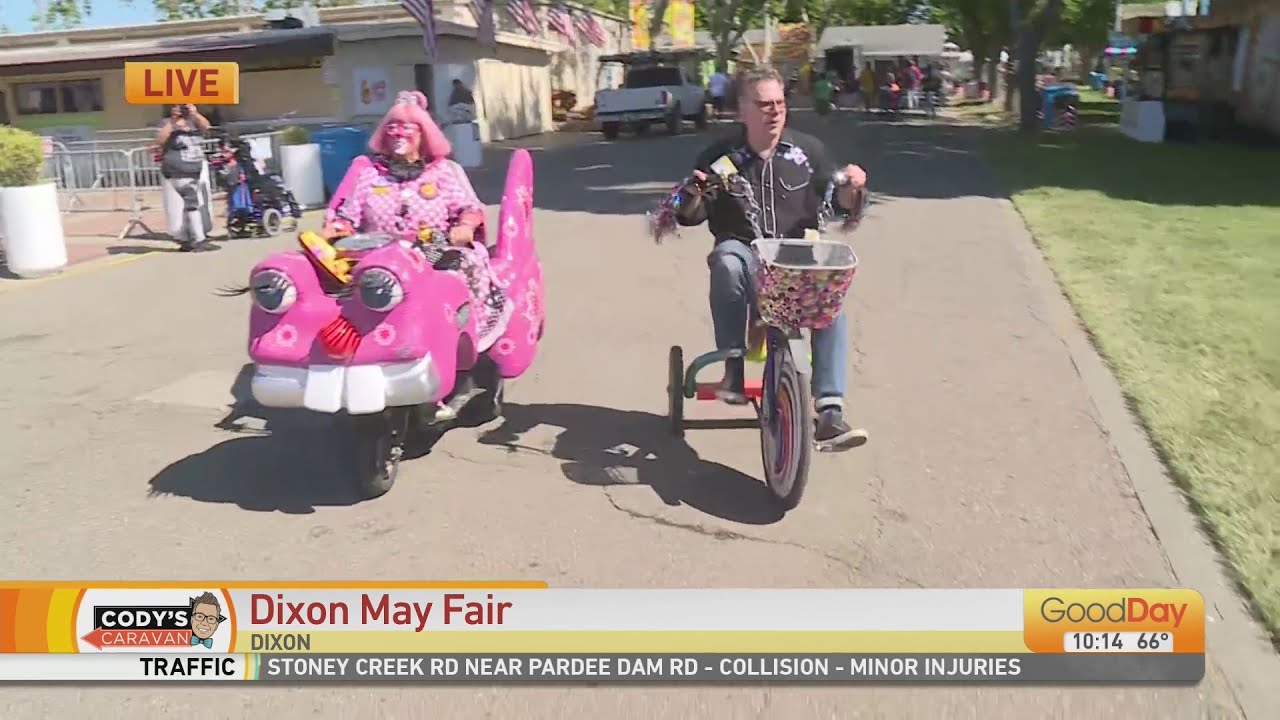 Mayfair Rides Cody's Caravan at the Dixon May Fair! - YouTube