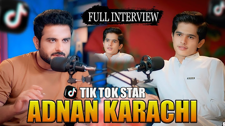 Full Interview TikTok Star Adnan Karachi 🔥😵