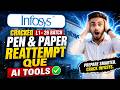Infosys Exam - Pen Paper use, Re-Attempt of Questions &amp; AI Tools